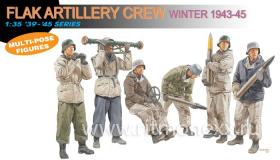 Солдаты Flak Artillery Crew Winter 1943-45