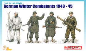 Солдаты Немецкая пехота зимой