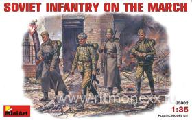 Советская пехота на марше