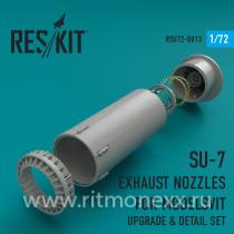 Su-7 exhaust nozzles for Modelsvit