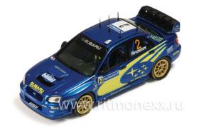 Subaru Impreza WRC #2 J.Lehtinen-M.Hirvonen Tour De Corse 2004