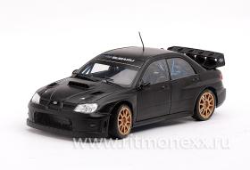 SUBARU IMPREZA WRC07 Flat black plain version, limited edition 3000 pcs