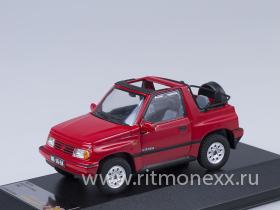 Suzuki Vitara 1.6 JLX 4x4 Convertible, 1992 (red)