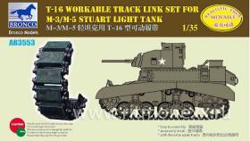 T-16 Workable Track Link Set for M-3/M-5 Stuart Light Tank