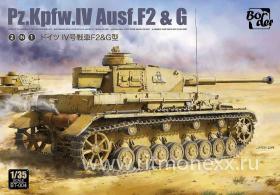 Танк PZ.KPFW.IV AUSF. F2&G