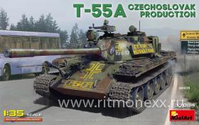 Танк T-55A чехословацкого производства