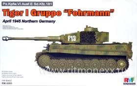 Tiger I Gruppe "Fehrmann" April 1945 Northern Germany