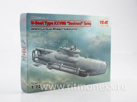 Тип XXVIIB “Seehund” (поздняя) Германская сверхмалая подводная лодка IIМВ