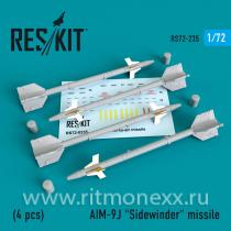 Управляемая ракета AIM-9J Sidewinder (4 шт.)