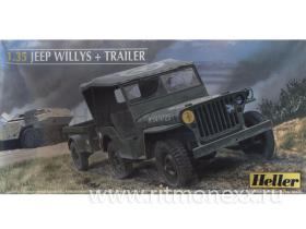 US 1/4 Ton Truck & Trailer