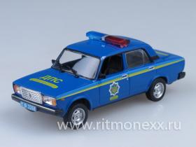 Ваз-2107 Милиция Украины, №29 (Полицейские машины мира)