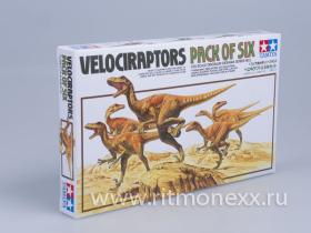 Velociraptors "Pack of Six"