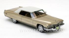Внимание! Модель уценена! CADILLAC Coupe de Ville Gold Metallic 1972