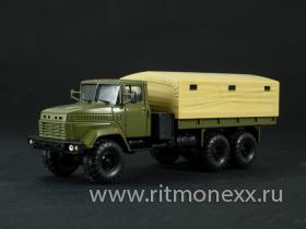 Внимание! Модель уценена! Легендарные грузовики СССР №22, КрАЗ-6322, (только модель)