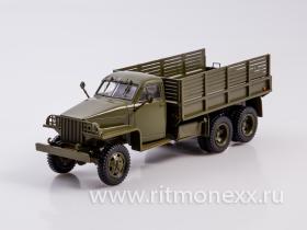 Внимание! Модель уценена! Легендарные грузовики СССР №66, Studebaker US6 U3, (только модель)