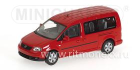Volkswagen Caddy Maxi Shuttle red 2007