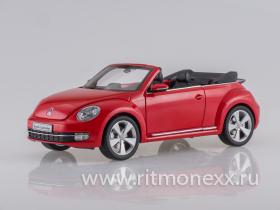 Volkswagen New Beetle Cabrio 2012, red