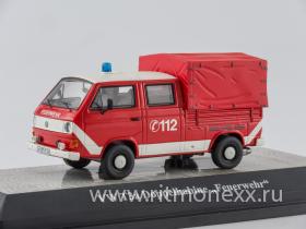 Volkswagen T3a Doka, red/white, Feuerwehr