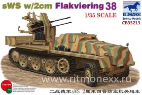 Зенитная установка sWS w/2cm Flakviering 38