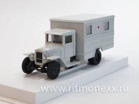 ЗИС-44 Фургон санитарный (белый)