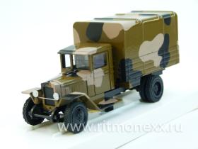ЗИС-5В Военный грузовик камуфлированный