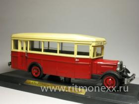 ЗИС 8 городской автобус, 1935 год (двухцветный)